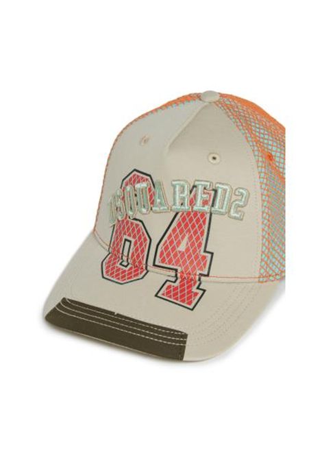 Cappello con stampa DSQUARED2 JUNIOR | DQ3529 D0AJKDQ717